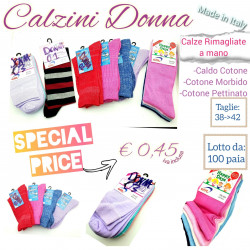 Stock Calzini Donna